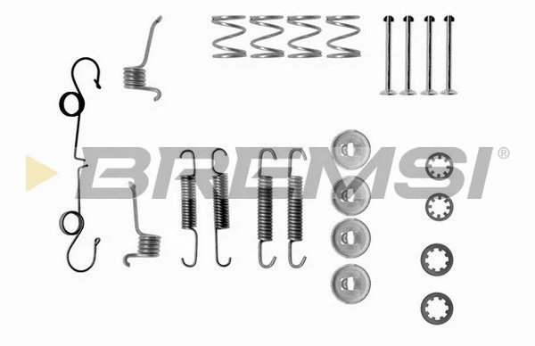 Kit d'accessoires, mâchoire de frein BREMSI SK0511