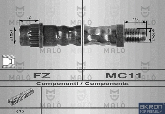 Flexible de frein AKRON-MALÒ 8515