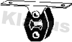 Suspension, échappement KLARIUS 420496