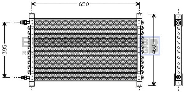 Condenseur, climatisation BUGOBROT 62-VL5013