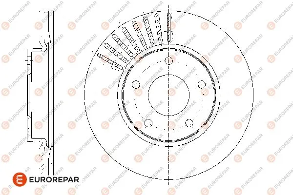 Disque de frein EUROREPAR 1667861880