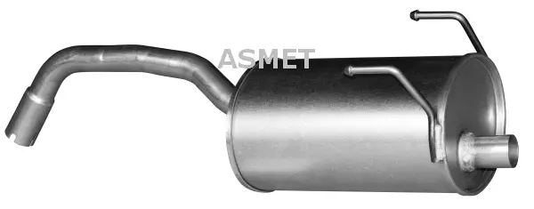 Silencieux arrière ASMET 16.059
