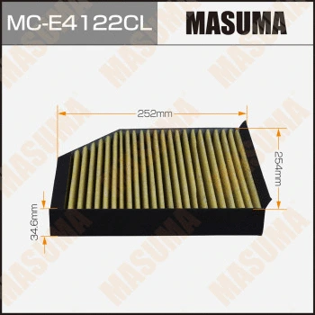 Filtre, air de l'habitacle MASUMA MC-E4122CL
