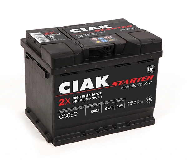 Batterie de démarrage CIAK Starter CS65D