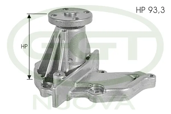 Pompe à eau, refroidissement du moteur GGT PA10965