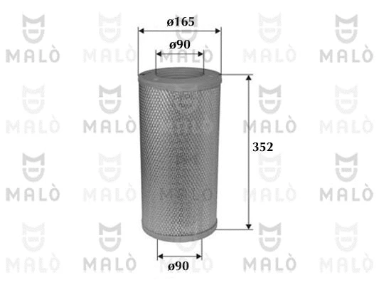Filtre à air AKRON-MALÒ 1500013