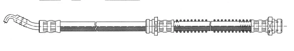 Flexible de frein CEF 511502