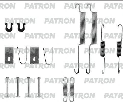 Kit d'accessoires, mâchoire de frein PATRON PSRK0071