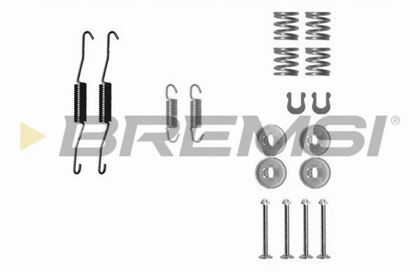 Kit d'accessoires, mâchoire de frein BREMSI SK0778