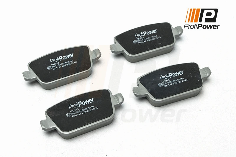 Kit de plaquettes de frein, frein à disque ProfiPower 1B2013