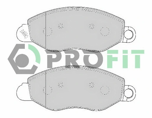 Kit de plaquettes de frein, frein à disque PROFIT 5000-1461