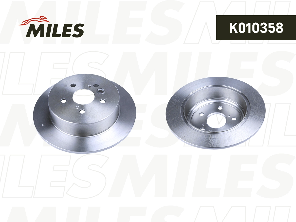 Disque de frein MILES K010358