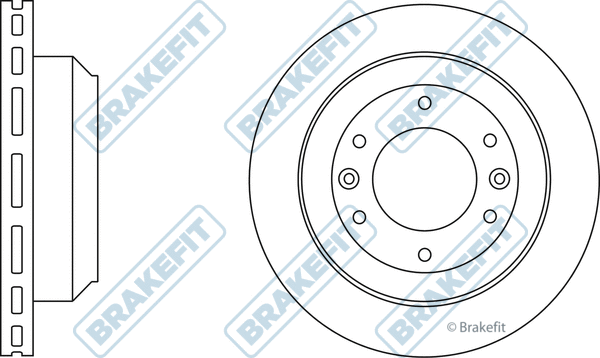 Disque de frein APEC SDK6639