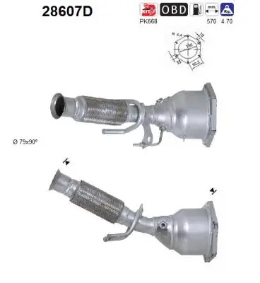 Catalyseur AS 28607D
