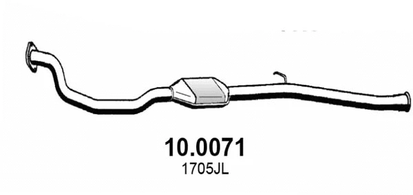 Catalyseur ASSO 10.0071
