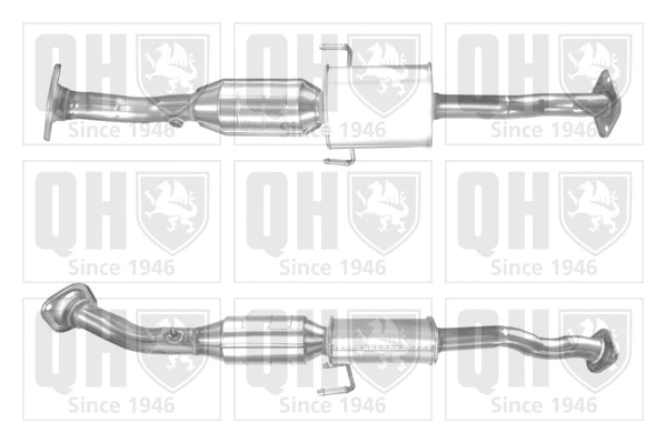 Catalyseur QUINTON HAZELL QCAT91884H