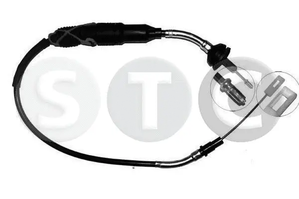 Tirette à câble, commande d'embrayage STC T480279