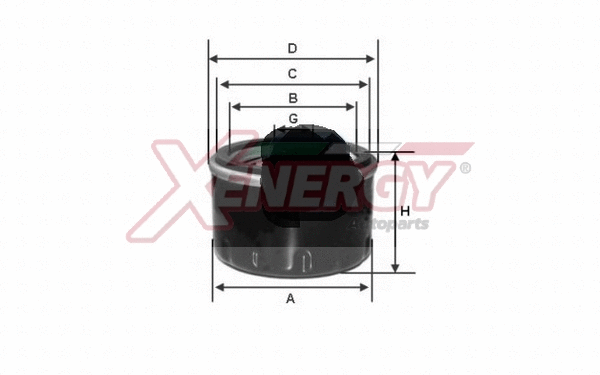 Filtre à huile AP XENERGY X1544400
