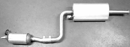 Filtre à particules / à suie, échappement VEGAZ GmbH RK-386SIC