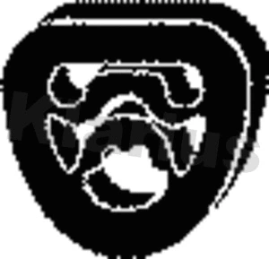 Support, silencieux KLARIUS 420223