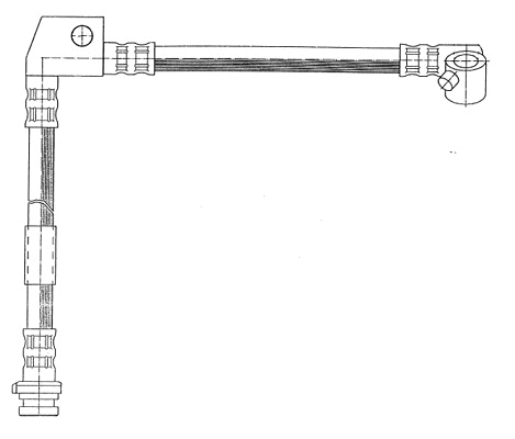 Flexible de frein CEF 511333