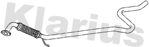 Tuyau d'échappement KLARIUS 160328