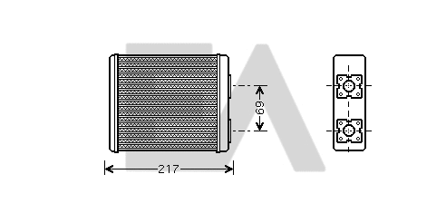 Système de chauffage EACLIMA 45C22022