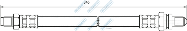Flexible de frein APEC BHO4286