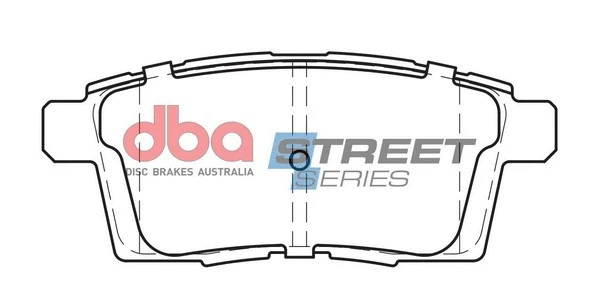 Kit de plaquettes de frein, frein à disque DBA Australia DB1917SS