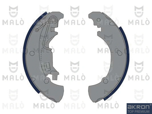 Jeu de mâchoires de frein AKRON-MALÒ 1390077