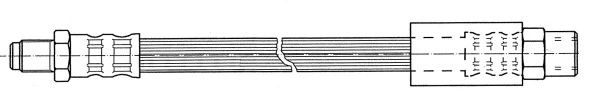 Flexible de frein CEF 511566