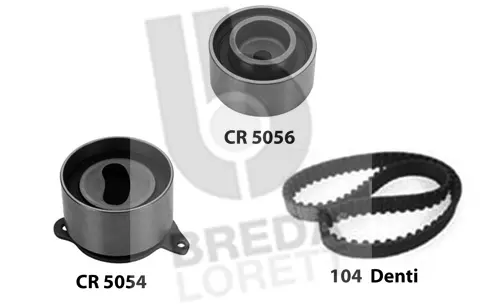Kit de courroie crantée BREDA LORETT KCD0505