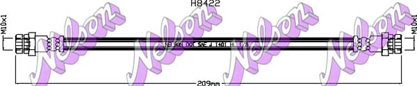 Flexible de frein KAWE H8422