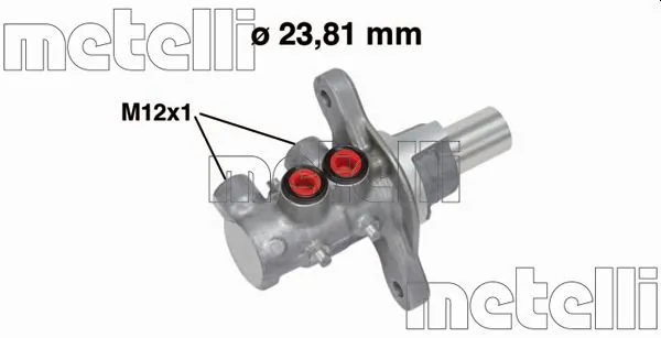 Maître-cylindre de frein METELLI 05-0700