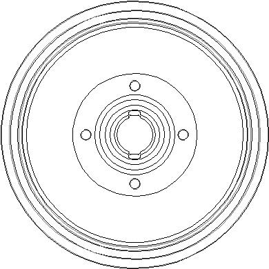 Tambour de frein National NDR252