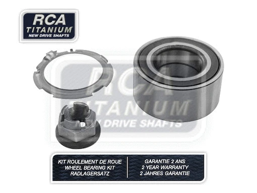 Kit de roulements de roue RCA FRANCE RCAK1083