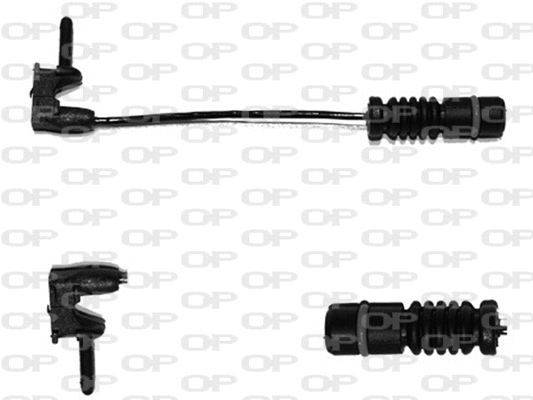 Contact d'avertissement, usure des plaquettes de frein OPEN PARTS AK3064.00