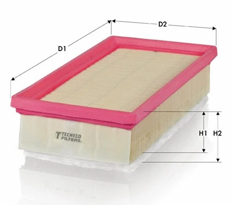 Filtre à air TECNECO FILTERS AR39219PMS