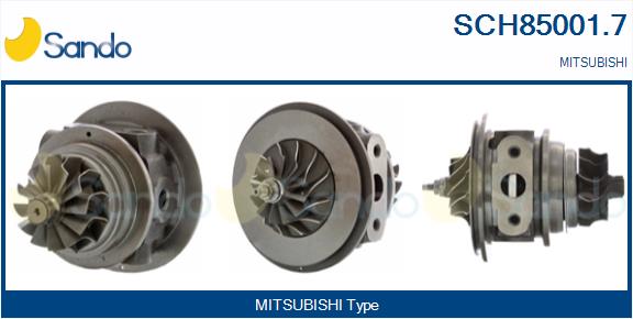 Groupe carter, turbocompresseur SANDO SCH85001.7