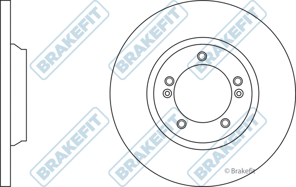 Disque de frein APEC SDK6787