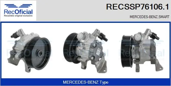 Pompe hydraulique, direction RECOFICIAL RECSSP76106.1