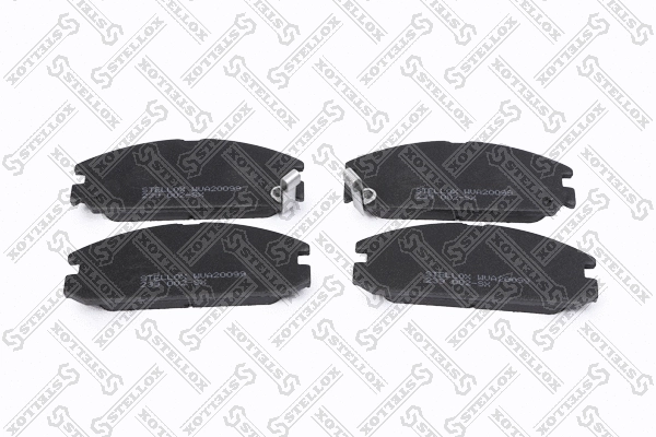 Kit de plaquettes de frein, frein à disque STELLOX 239 002-SX
