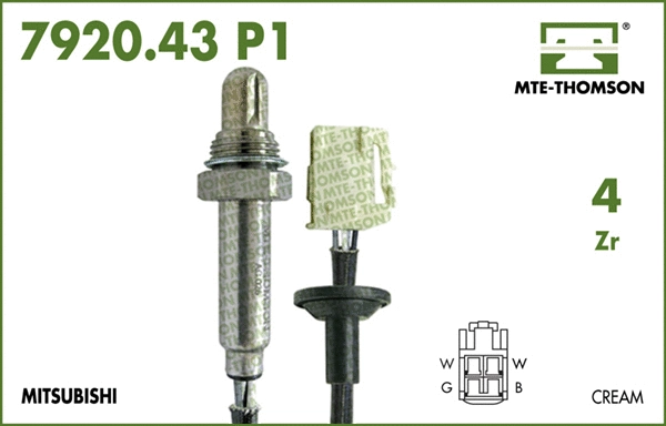 Sonde lambda MTE-THOMSON 7920.43.090P1