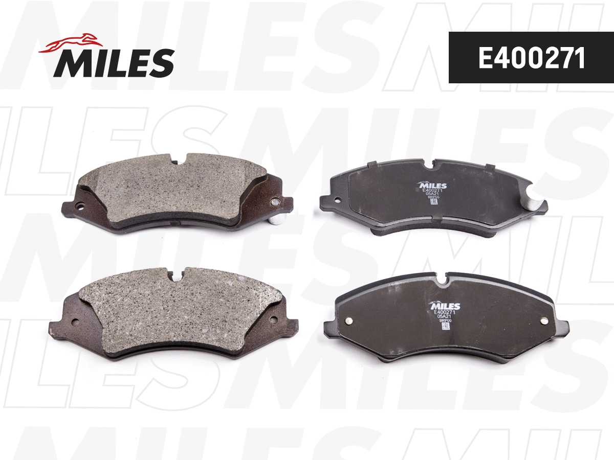 Kit de plaquettes de frein, frein à disque MILES E400271
