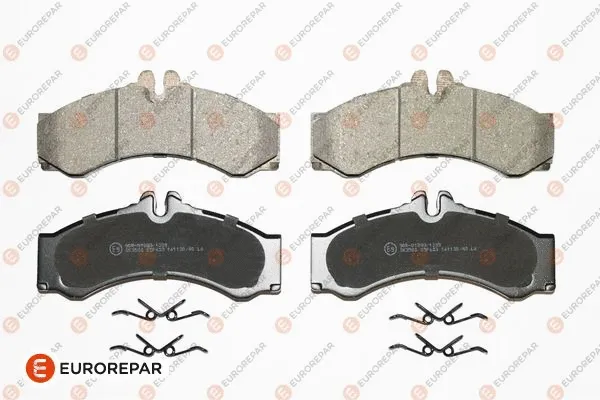Kit de plaquettes de frein, frein à disque EUROREPAR 1639372080