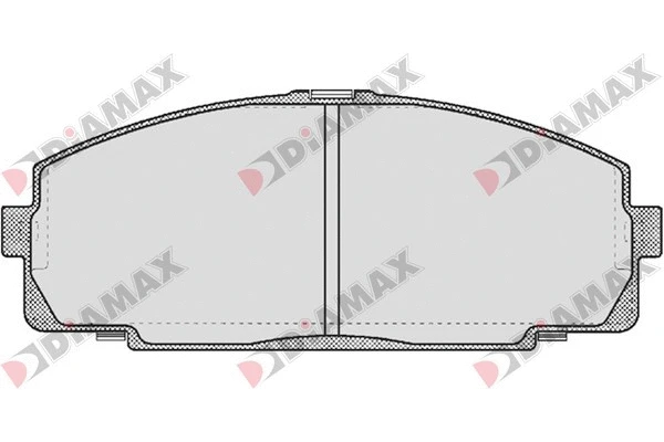 Kit de plaquettes de frein, frein à disque DIAMAX N09627