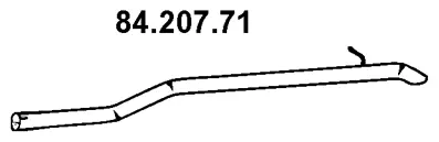 Tuyau d'échappement EBERSPÄCHER 84.207.71