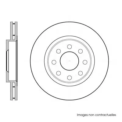 Disque de frein Technika 756005