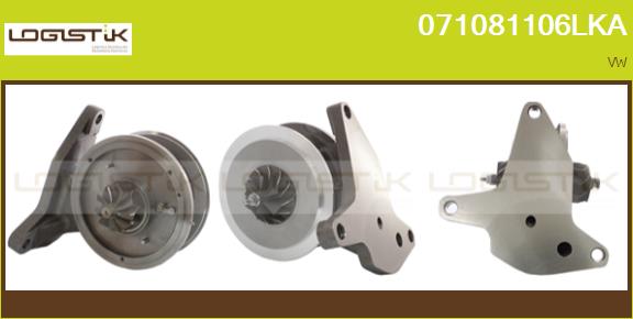 Groupe carter, turbocompresseur LGK 071081106LKA