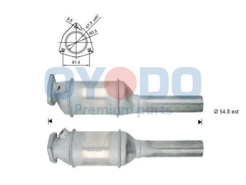 Catalyseur Oyodo 10N0064-OYO